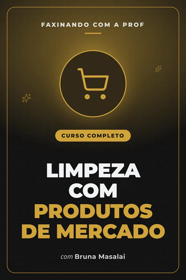 Limpeza com Produtos de Mercado